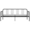 vidaXL Sofa Bed Frame without Mattress Black Metal 90x200 cm
