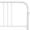 vidaXL Sofa Bed Frame without Mattress White Metal 90x200 cm