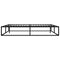 vidaXL Bed Frame without Mattress Black Metal 180x200 cm Super King