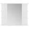 vidaXL 4 Piece Bathroom Furniture Set White Engineered Wood