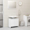 vidaXL 3 Piece Bathroom Furniture Set White Engineered Wood