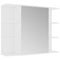 vidaXL 3 Piece Bathroom Furniture Set White Engineered Wood