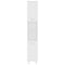 vidaXL 3 Piece Bathroom Furniture Set White Engineered Wood