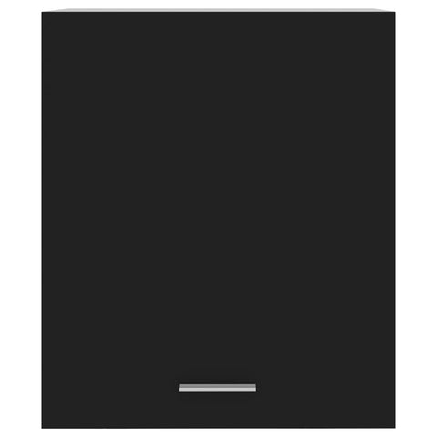 vidaXL Hanging Cabinet Lyons 2 pcs Black 50x31x60 cm Engineered Wood