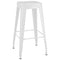 vidaXL 5 Piece Bar Set White