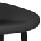 vidaXL 5 Piece Bar Set White and Black