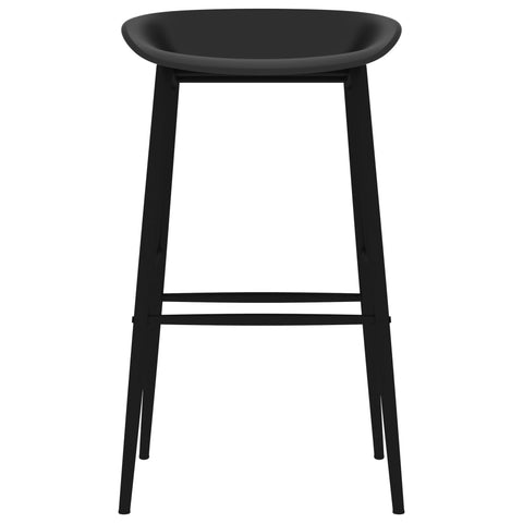 vidaXL 5 Piece Bar Set White and Black
