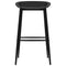 vidaXL 5 Piece Bar Set White and Black
