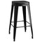 vidaXL 7 Piece Bar Set White and Black
