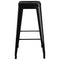 vidaXL 7 Piece Bar Set White and Black