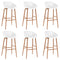 vidaXL 7 Piece Bar Set White
