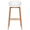 vidaXL 7 Piece Bar Set White