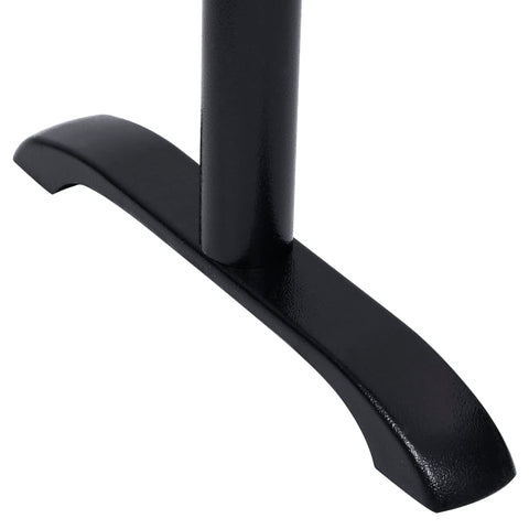 vidaXL Bistro Table Legs 2 pcs Black 61x8x72 cm Cast Iron