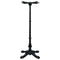 vidaXL Bistro Table Leg Black 52x52x108 cm Cast Iron