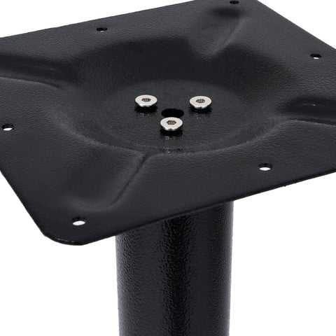 vidaXL Bistro Table Leg Black 52x52x108 cm Cast Iron
