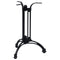 vidaXL Bistro Table Leg Black Ø60x72 cm Cast Aluminium