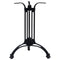 vidaXL Bistro Table Leg Black Ø60x72 cm Cast Aluminium