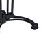 vidaXL Bistro Table Leg Black Ø60x72 cm Cast Aluminium