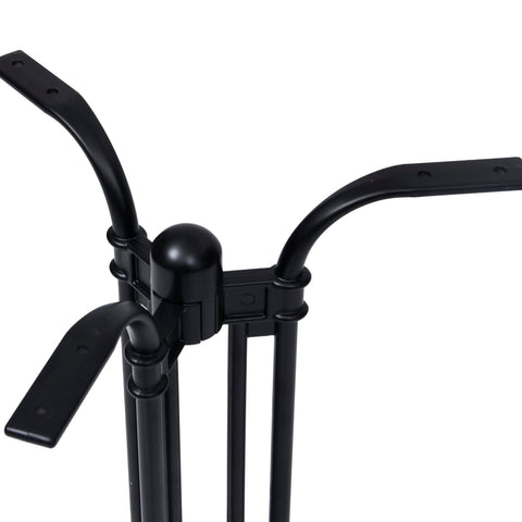 vidaXL Bistro Table Leg Black Ø60x72 cm Cast Aluminium