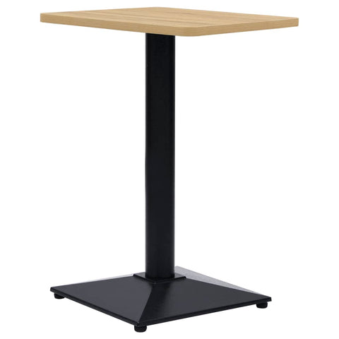 vidaXL Bistro Table Leg Black 41x41x72 cm Cast Iron
