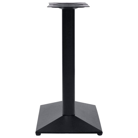 vidaXL Bistro Table Leg Black 70x40x72 cm Cast Iron