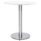 vidaXL Bistro Table Leg Silver Ø45x72 cm Stainless Steel
