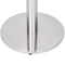 vidaXL Bistro Table Leg Silver Ø45x72 cm Stainless Steel