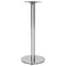 vidaXL Bistro Table Leg Silver Ø45x107 cm Stainless Steel