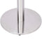 vidaXL Bistro Table Leg Silver Ø45x107 cm Stainless Steel