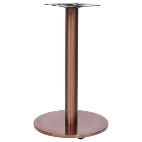 vidaXL Bistro Table Leg Gold Ø45x72 cm Stainless Steel