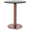 vidaXL Bistro Table Leg Gold Ø45x72 cm Stainless Steel