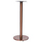 vidaXL Bistro Table Leg Gold Ø45x107 cm Stainless Steel