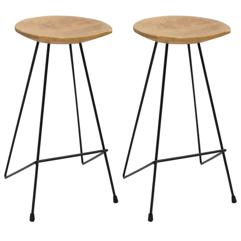 vidaXL 3 Piece Bar Set Black