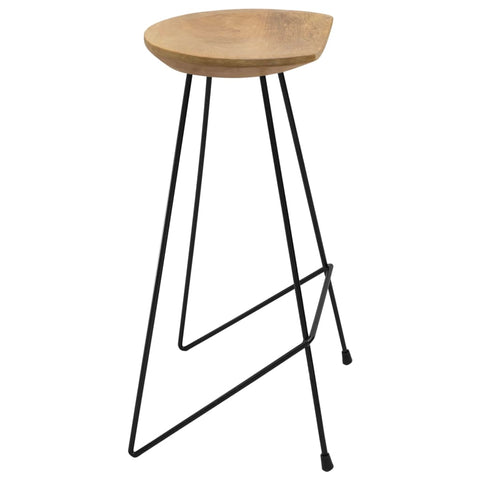 vidaXL 3 Piece Bar Set Black