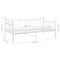 vidaXL Sofa Bed Frame without Mattress White Metal 90x200 cm