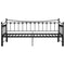 vidaXL Pull-out Sofa Bed Frame without Mattress Black Metal 90x200 cm