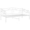 vidaXL Sofa Bed Frame without Mattress White Metal 90x200 cm