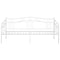 vidaXL Sofa Bed Frame without Mattress White Metal 90x200 cm