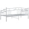 vidaXL Sofa Bed Frame without Mattress Grey Metal 90x200 cm