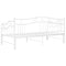 vidaXL Pull-out Sofa Bed Frame without Mattress White Metal 90x200 cm