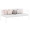 vidaXL Sofa Bed Frame without Mattress White Metal 90x200 cm