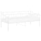 vidaXL Sofa Bed Frame without Mattress White Metal 90x200 cm