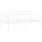 vidaXL Sofa Bed Frame without Mattress White Metal 90x200 cm