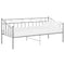 vidaXL Sofa Bed Frame without Mattress Grey Metal 90x200 cm