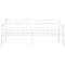 vidaXL Pull-out Sofa Bed Frame without Mattress White Metal 90x200 cm