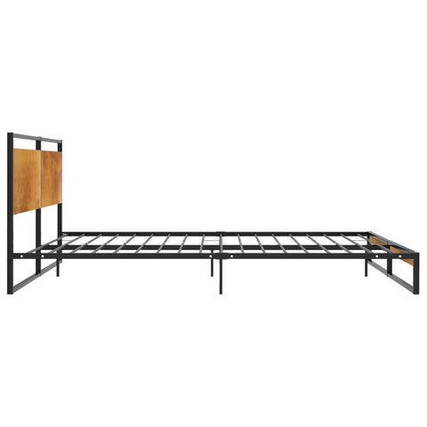 vidaXL Bed Frame without Mattress Metal 200x200 cm