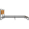 vidaXL Bed Frame without Mattress Metal 200x200 cm