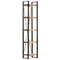 vidaXL 5-Tier Bookcase 39x30x180 cm Solid Mango Wood