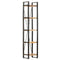 vidaXL 5-Tier Bookcase 39x30x180 cm Solid Mango Wood