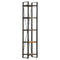 vidaXL 5-Tier Bookcase 40x30x180 cm Solid Reclaimed Wood
